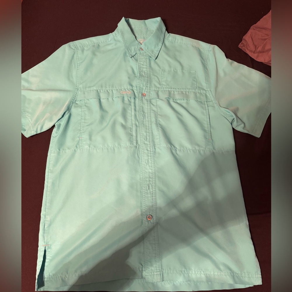 Game Guard Light Blue Short Sleeve Shirt